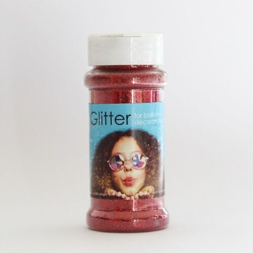 100 gram glitter red