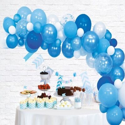 Ballon Deko-Set blau