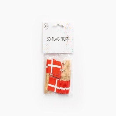 50 selecciones de bandera Dinamarca