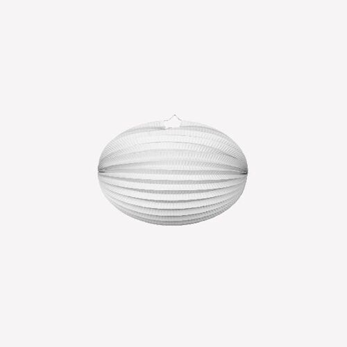 Paper lantern round White D25cm