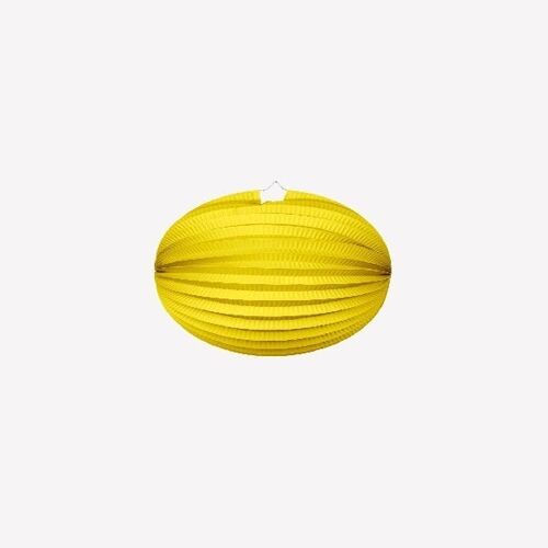 Paper lantern round Yellow D25cm
