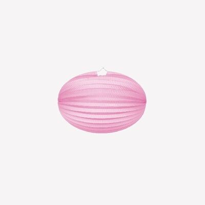 Paper lantern round Pink D25cm