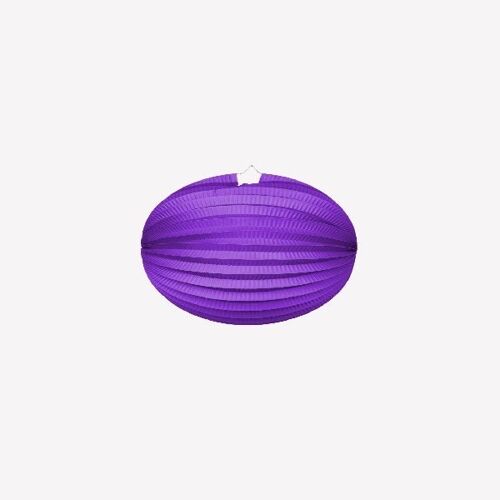 Paper lantern round Purple D25cm