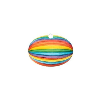 Lanterna di carta tonda Arcobaleno D25cm