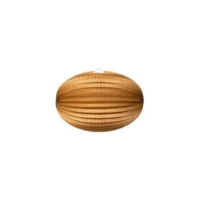 Paper lantern round Gold metallic D25cm