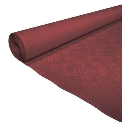 Nappe papier 1,19x8m bordeaux