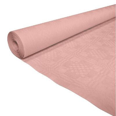 Nappe en papier 1,19x8m rose