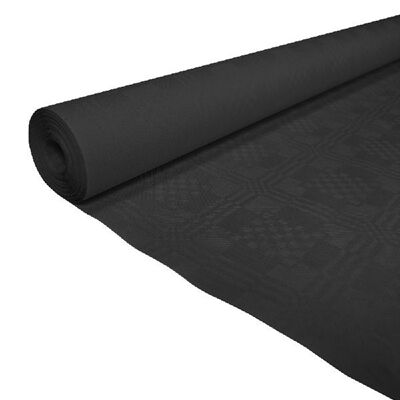 Paper tablecover 1,19x8m black