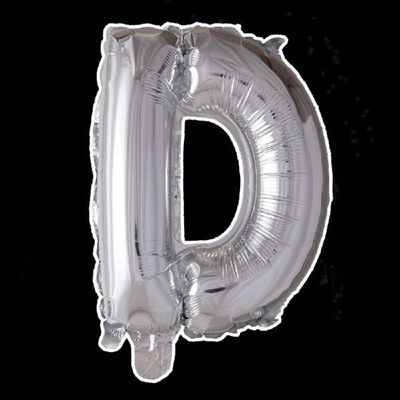 Foilballoon 16'' D silver