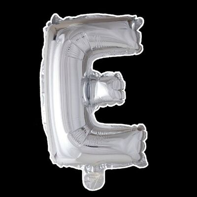 Foilballoon 16'' E silver