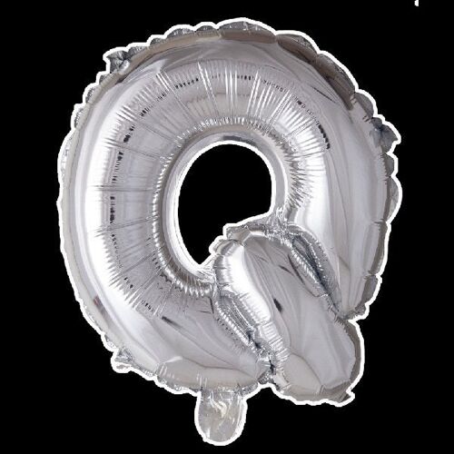 Foilballoon 16'' Q silver