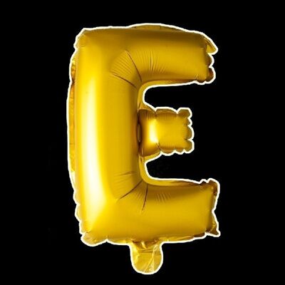Folienballon 16'' E gold