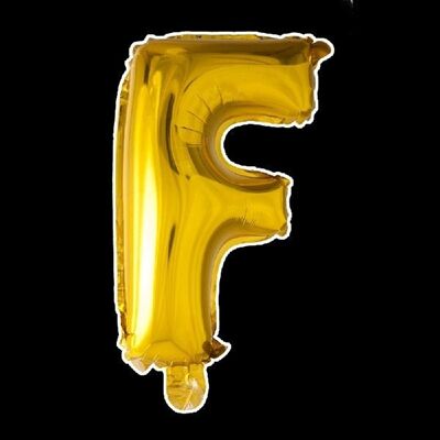 Foilballoon 16'' F gold