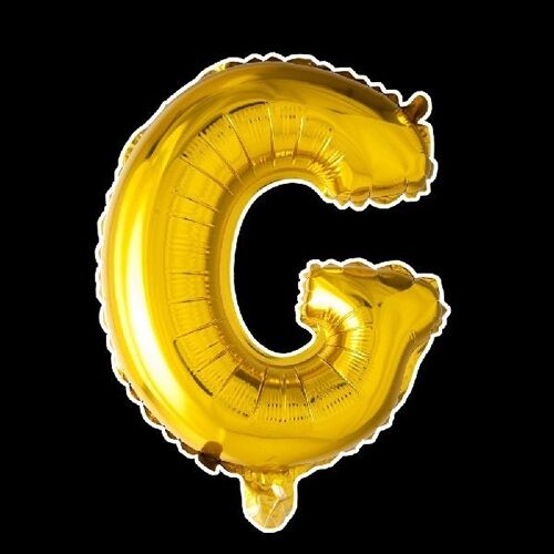 Foilballoon 16'' G gold