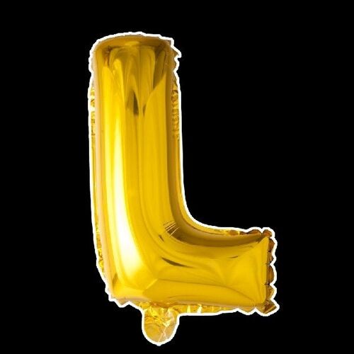 Foilballoon 16'' L gold