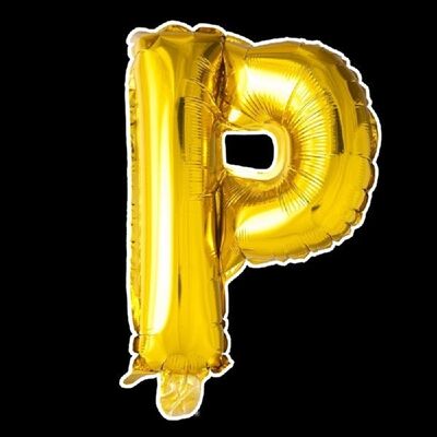 Foilballoon 16'' P gold