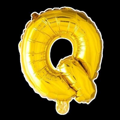 Folienballon 16'' Q gold