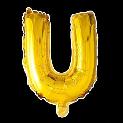 Foilballoon 16'' U gold