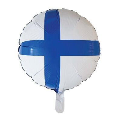 Folienballon 18'' Finnische Flagge