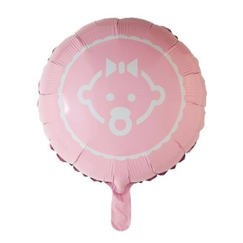 Foilballoon 18'' baby girl