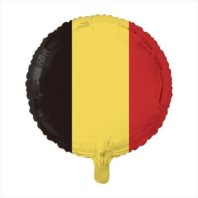 Ballon Foil 18'' Drapeau Belge