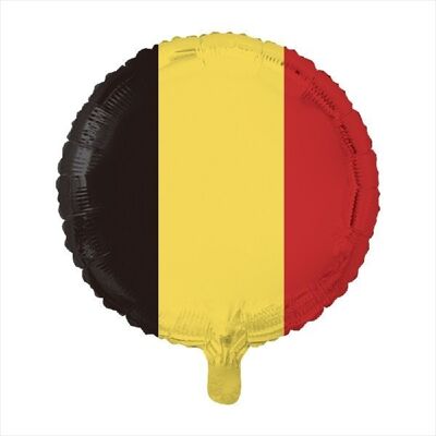 Foilballoon 18'' Belgian flag