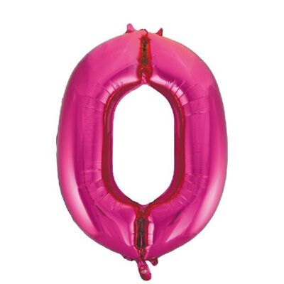 Ballon Foil 34" n° 0 rose