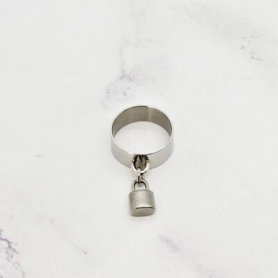 anillo de encanto
candado de acero - 8mm