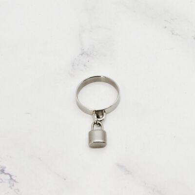 anillo de encanto
candado de acero - 3mm