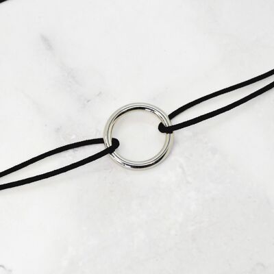 Steel buoy cord necklace