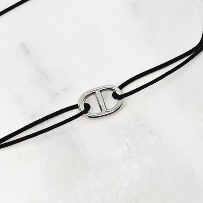 H cord necklace - small model