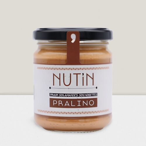 Pâte à Tartiner BIO Nut'In Pralino - Praliné Amandes Noisettes 200gr