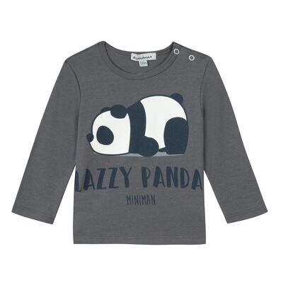 T-shirt manches longues Oeko-Tex® motif imprimé panda#2V10001|28