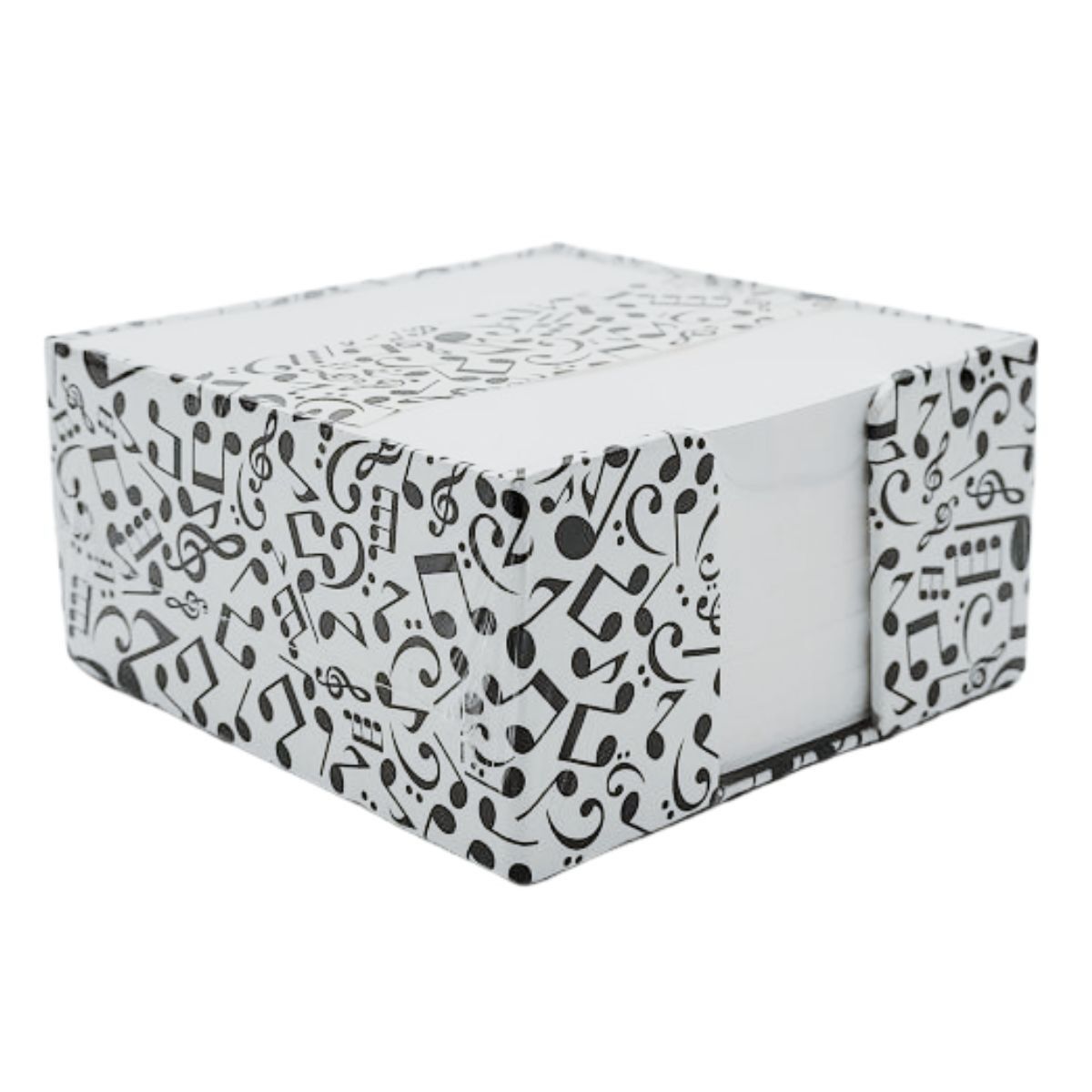 Zettelbox Swinging Notes in schwarz mit Einlageblättern