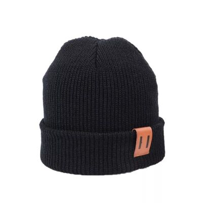 Beanie Black | baby beanie