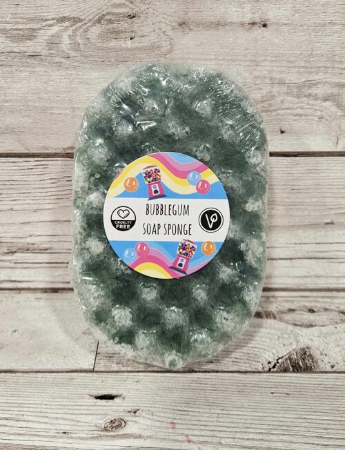 Bubblegum Exfoliating Soap Sponge