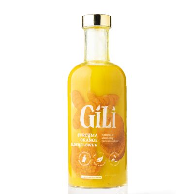 GILI Elixir de cúrcuma natural y vitalizante orgánico 500 ml