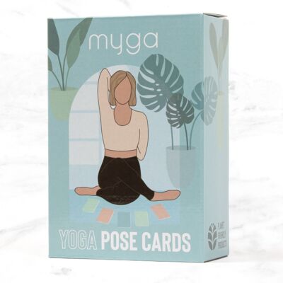 Cartes de pose Myga Yoga