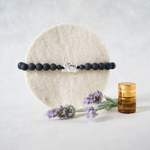 Pulsera Namaste plata