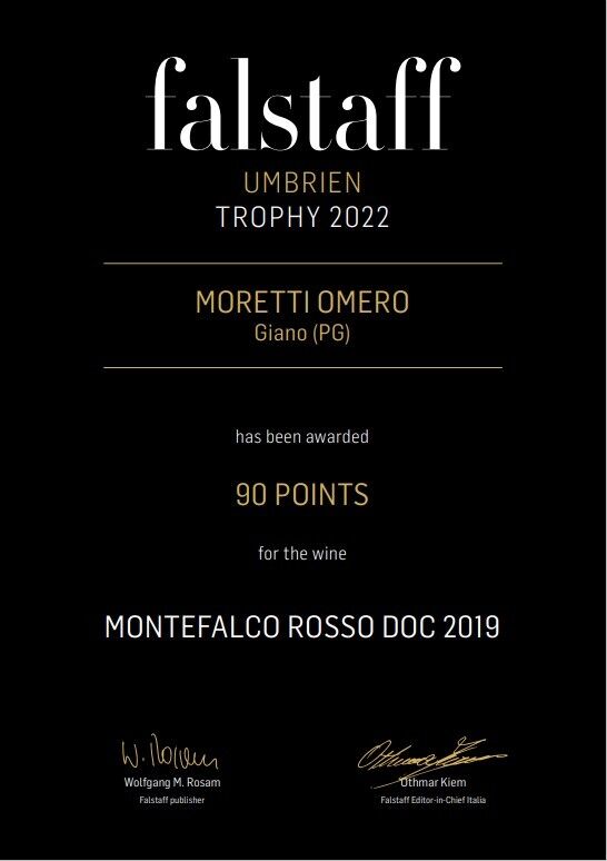 MONTEFALCO ROSSO DOC BIOLOGICO 2022
