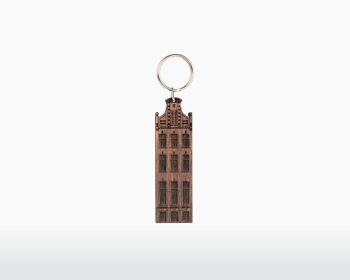 x10 Keyring - Canal House - Keizersgracht 526 - Walnut 1