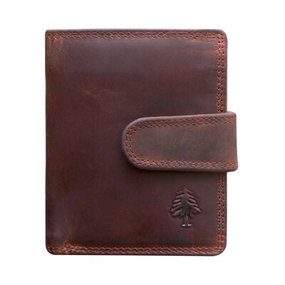 Josy Wallet Women RFID Protection Small Wallet Leather Men - Sandel