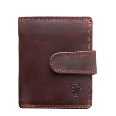 Josy Wallet Women RFID Protection Small Wallet Leather Men - Sandel