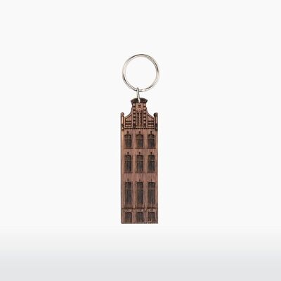x10 Keyring - Canal House - Keizersgracht 526 - Maple