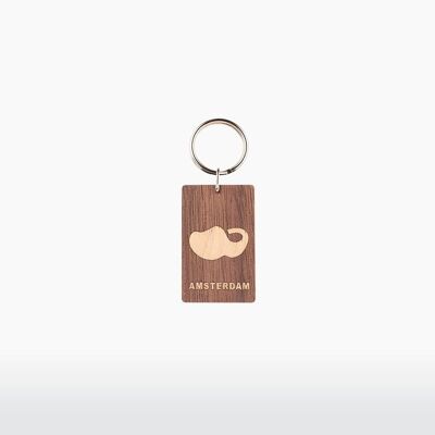 Keyring - Clog - Walnut - Maple