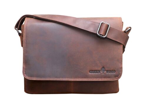Gebhard Small Shoulder Bag Women's Leather Bag Men's Tablet Bag - Sandel
