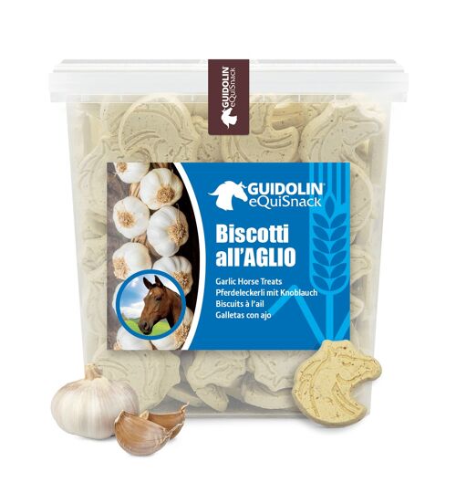 Biscotti all'aglio per cavalli | Ingredienti naturali 2.5 kg