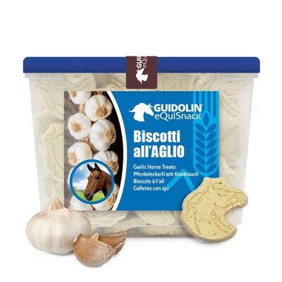 Biscotti all'aglio per cavalli | Ingredienti naturali 700 g