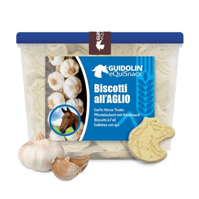 Biscotti all'aglio per cavalli | Ingredienti naturali 700 g