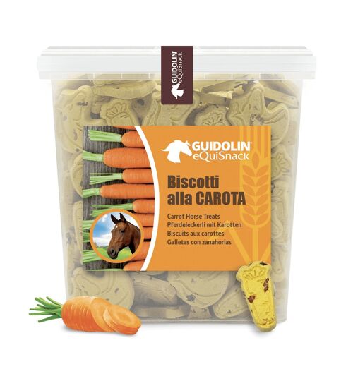Biscotti alla carota per cavalli | Lavorazione artigianale 2.5 kg